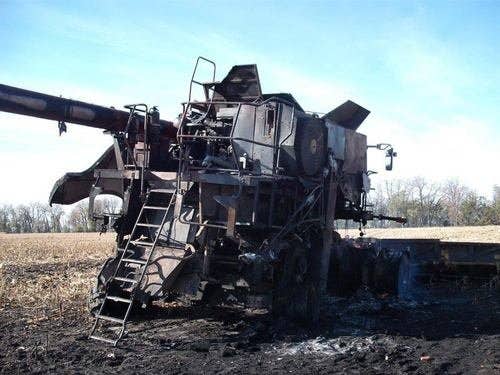 2011 Used Case IH 8120 Combine parts.