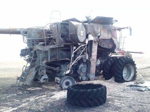 2013 Used Case IH 8230 Combine parts.