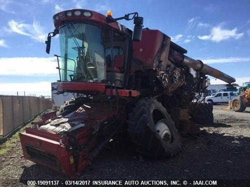 2012 Used Case IH 8230 Combine parts.