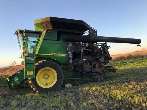 2012 Used Case IH 8230 Combine parts.