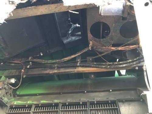 2012 Used Case IH 8230 Combine parts.