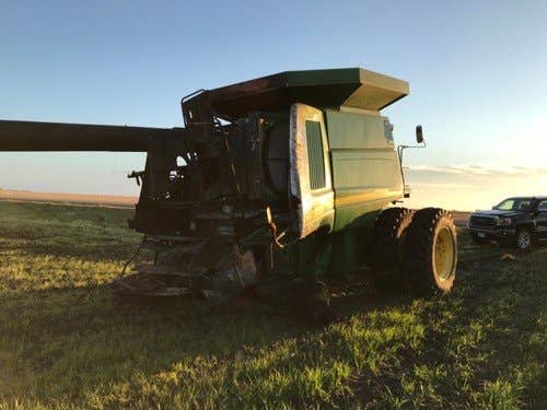 2012 Used Case IH 8230 Combine parts.