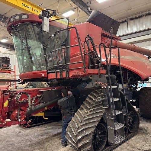 2013 Used Case IH 8230 Combine parts.