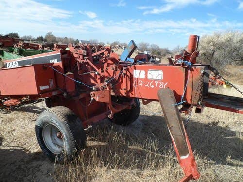 Used Case IH 8550 Baler parts.
