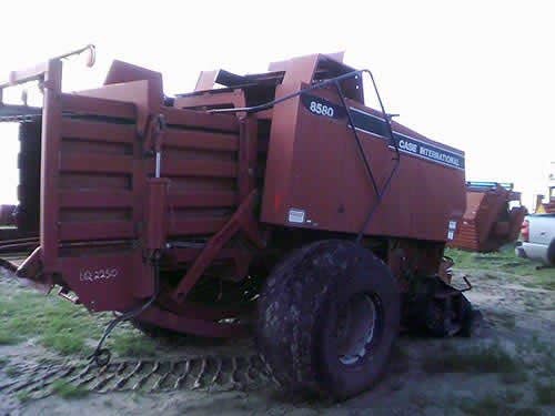 Used Case IH 8580 Baler parts.