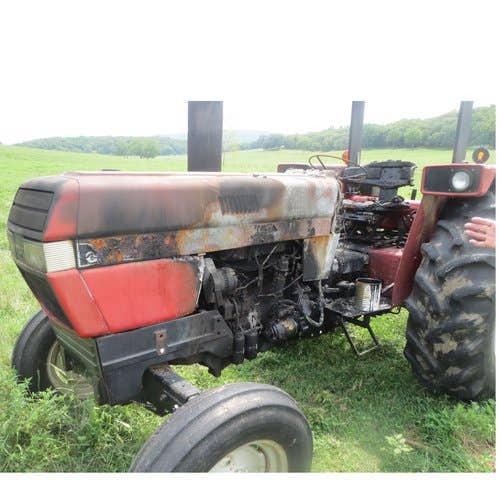 1991 Used Case IH 895 Tractor parts.