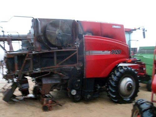 2011 Used Case IH 9120 Combine parts.