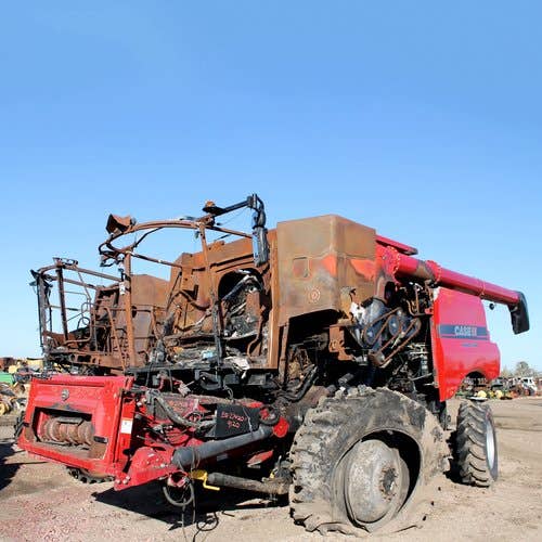 Used Case IH 9120 Combine parts.