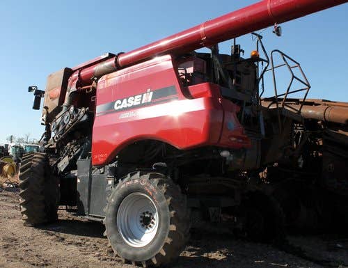 Used Case IH 9120 Combine parts.