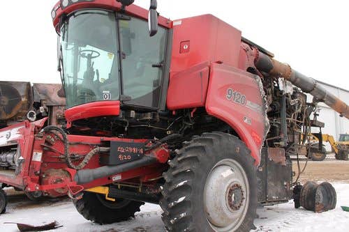 2010 Used Case IH 9120 Combine parts.