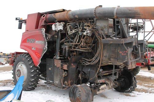 2010 Used Case IH 9120 Combine parts.