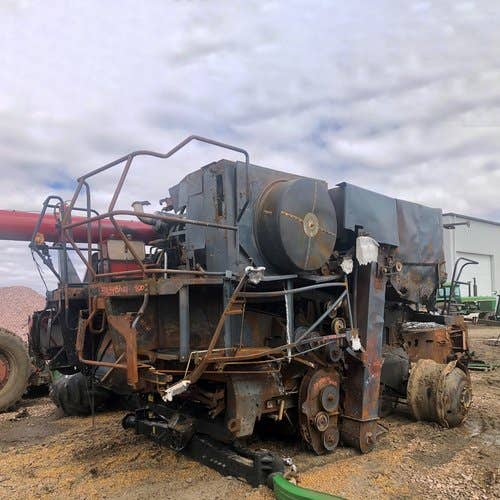 Used Case IH 9120 Combine parts.