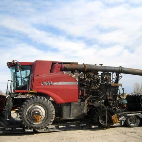 2010 Used Case IH 9120 Combine parts.