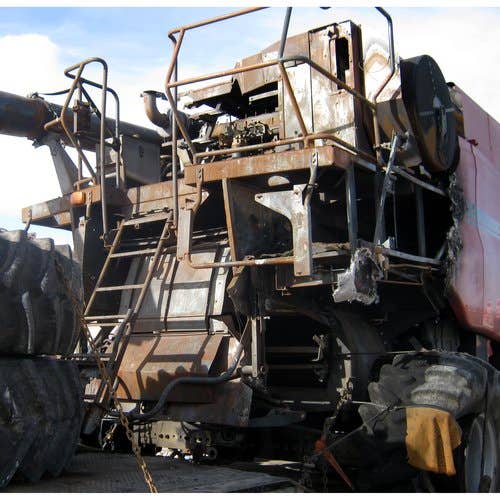 2010 Used Case IH 9120 Combine parts.