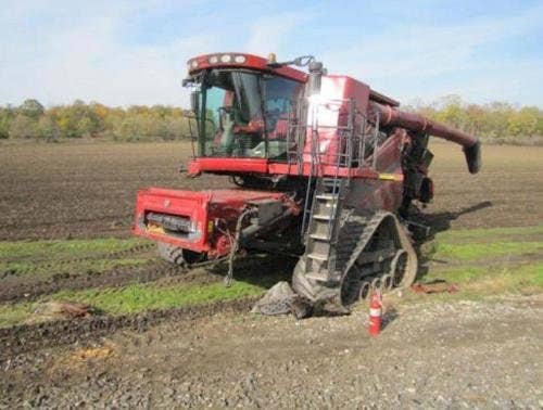 2014 Used Case IH 9230 Combine parts.