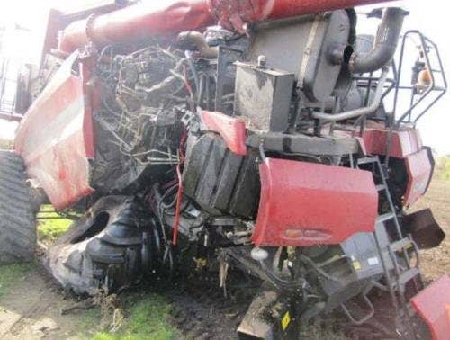 2014 Used Case IH 9230 Combine parts.