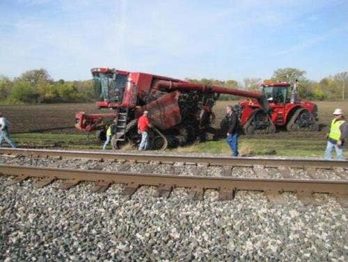 2014 Used Case IH 9230 Combine parts.