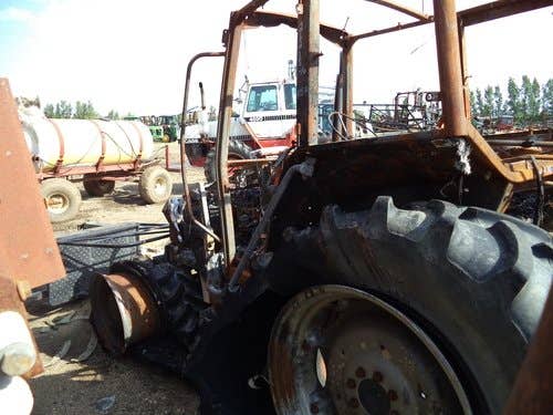 Used Case IH Farmall105U Tractor parts.
