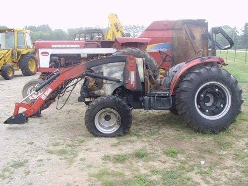 2016 Used Case IH Farmall50C Tractor parts.