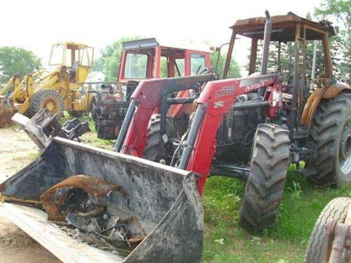 2006 Used Case IH JX95 Tractor parts.