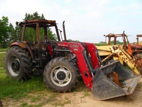 2006 Used Case IH JX95 Tractor parts.