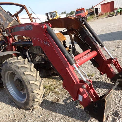 Used Case IH L620 Loader / Backhoe Attachments parts.