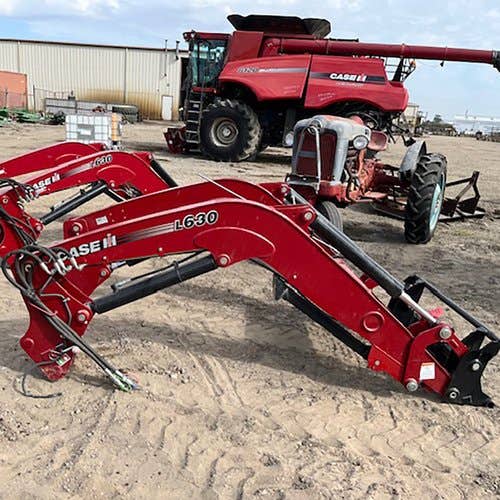 Used Case IH L630 Loader / Backhoe Attachments parts.
