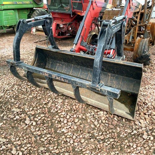 Used Case IH L760 Loader / Backhoe Attachments parts.