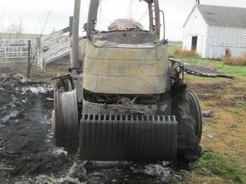 2012 Used Case IH Magnum 235 Tractor parts.
