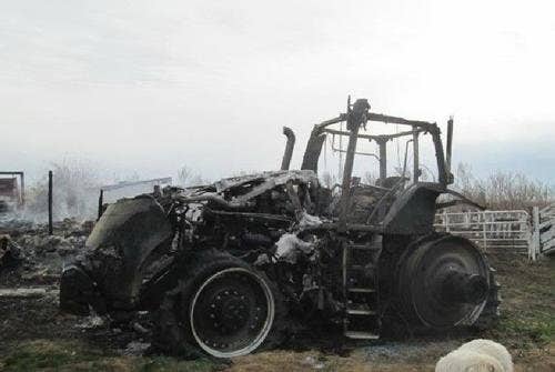 2012 Used Case IH Magnum 235 Tractor parts.