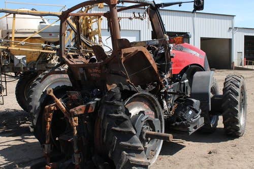 Used Case IH MAGNUM 290 Tractor parts.