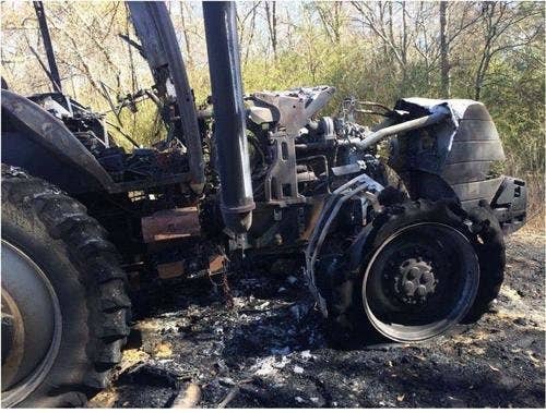 2010 Used Case IH MAGNUM190 Tractor parts.