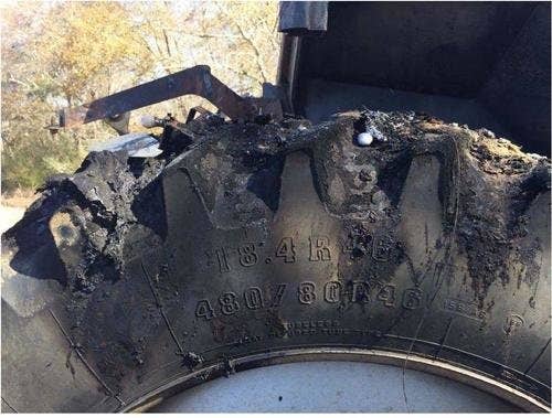 2010 Used Case IH MAGNUM190 Tractor parts.