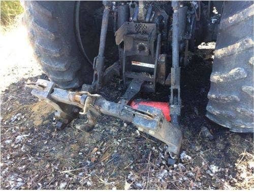 2010 Used Case IH MAGNUM190 Tractor parts.