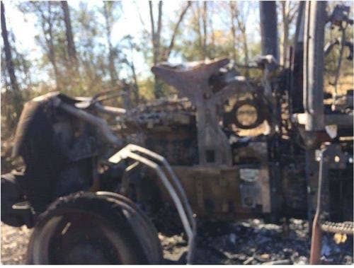 2010 Used Case IH MAGNUM190 Tractor parts.