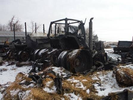 2009 Used Case IH MAGNUM275 Tractor parts.