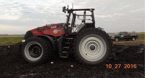 2014 Used Case IH Magnum315 Tractor parts.