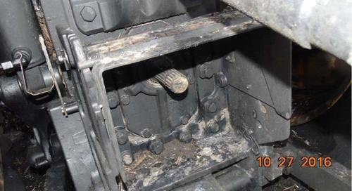 2014 Used Case IH Magnum315 Tractor parts.