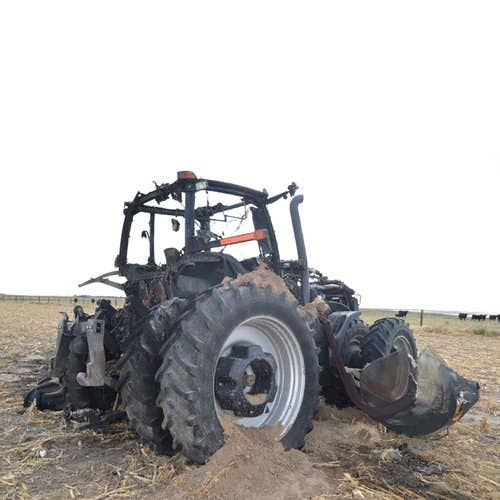 2012 Used Case IH Magnum315 Tractor parts.