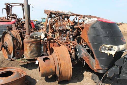 2013 Used Case IH Magnum340 Tractor parts.