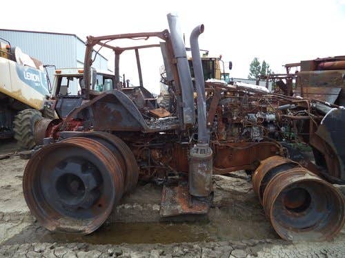 2011 Used Case IH Magnum340 Tractor parts.