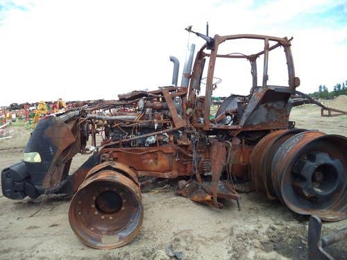 2011 Used Case IH Magnum340 Tractor parts.