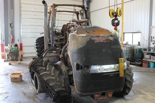 Used Case IH magnum340 Tractor parts.