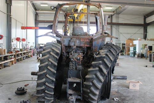 Used Case IH magnum340 Tractor parts.