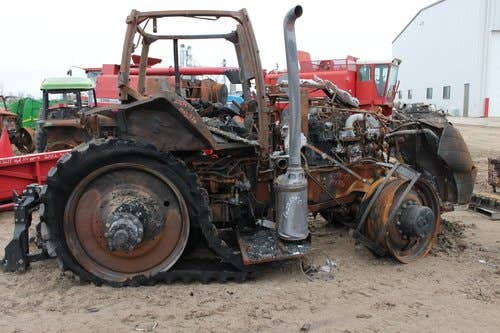 Used Case IH Magnum370 Tractor parts.