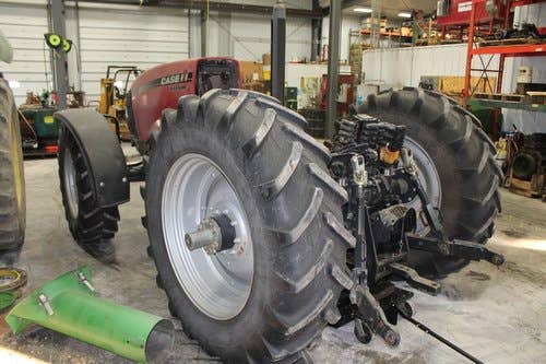 2010 Used Case IH MAXXUM125 Tractor parts.