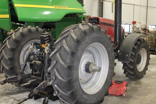 2010 Used Case IH MAXXUM125 Tractor parts.