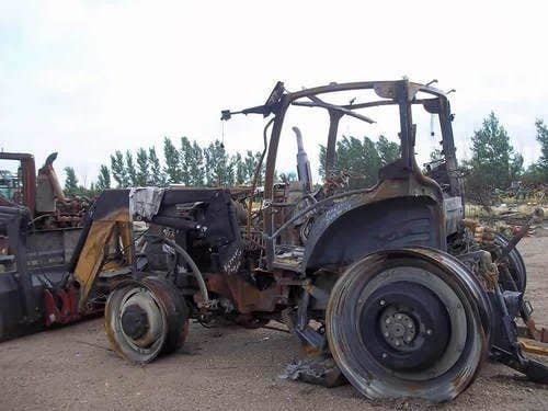 2013 Used Case IH Maxxum140 Tractor parts.