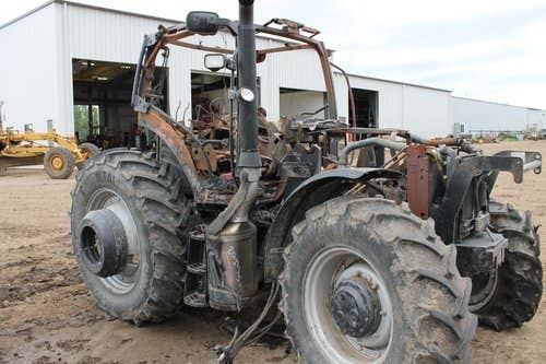 2012 Used Case IH Maxxum140 Tractor parts.