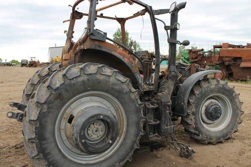 2012 Used Case IH Maxxum140 Tractor parts.